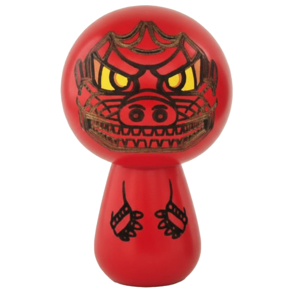 GODZILLA - GODZILLA meets Japanese traditional craft debut 70th anniversary / メカゴジラ / こけし / 小 / 炎 / レッド